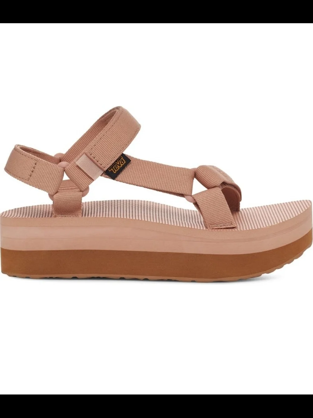 Teva Women's Platform Sandal in Rose Tan